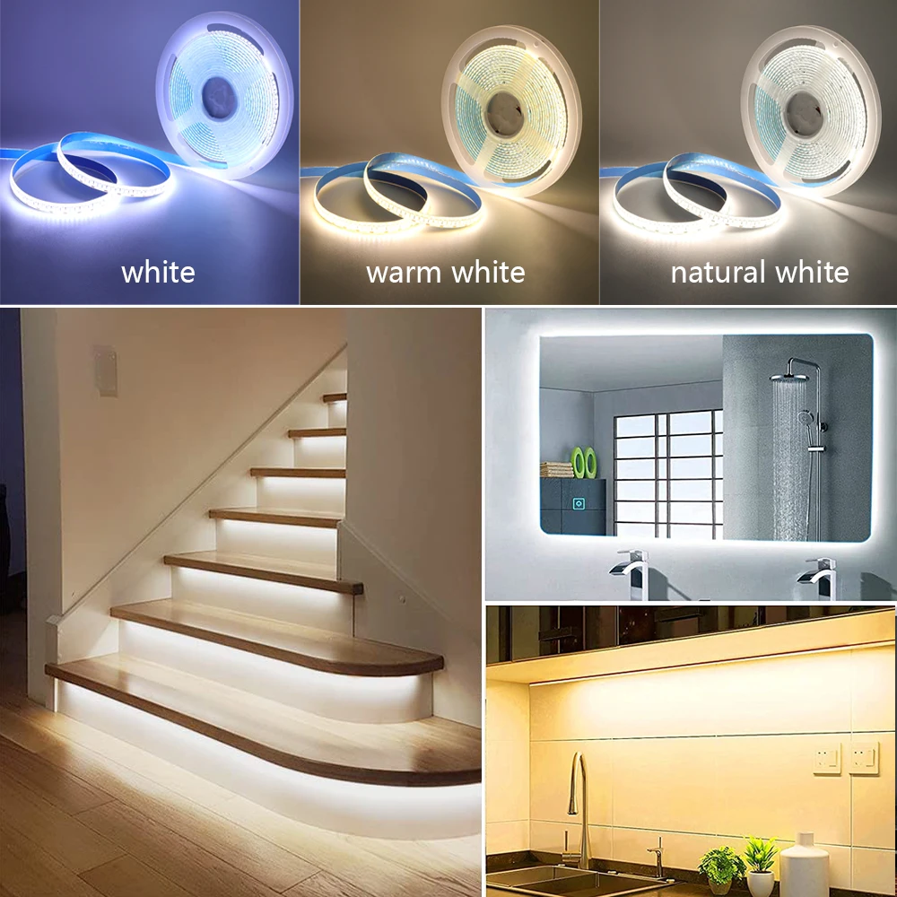 LED Strip SMD 2835 Flexible LED Tape 5M 120 240 480Leds/m Waterproof Ribbon Diode Room Decor Warm Natural Cool White led strip lights led strip light led light strip