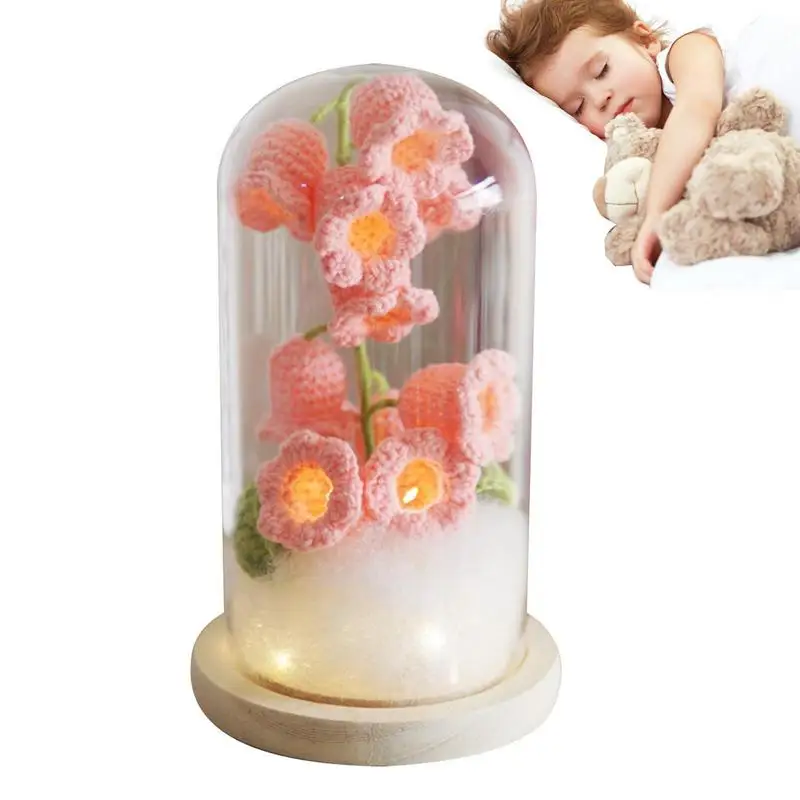 

Flower Table Lamp Light Of The Valley Flower Lamp For Girls Desk Atmosphere Light For Birthday Anniversary Christmas Valentine's