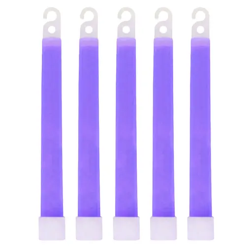 5pcs 6 Inch Camping Glow Sticks Waterproof Non-toxic Hiking Camping Equipment Outdoor Emergency Glow Sticks with Hook - Image 14