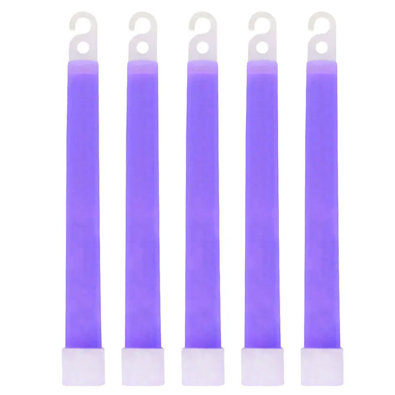 5pcs 6 Inch Camping Glow Sticks Waterproof Non-toxic Hiking Camping Equipment Outdoor Emergency Glow Sticks with Hook - Image 14