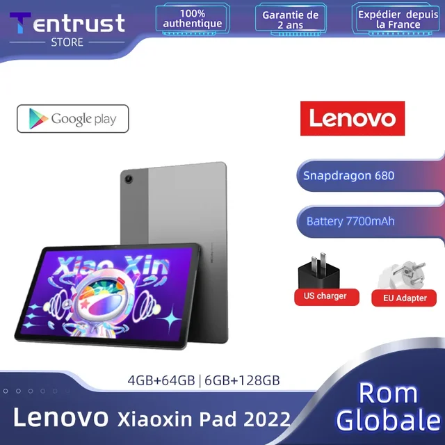 Global ROM Lenovo Xiaoxin Pad 2022 Lenovo Tablet P11 64GB 128GB