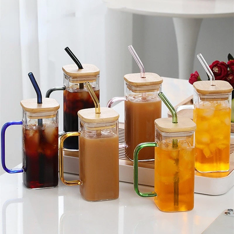 1pc, cloud cup smooth surface, Irregular Shaped Drinking Glass, Wavy Clear  Glass Water Cup, Iced Coffee Cups, Cute Drinking Cups, Summer Winter Drinkw