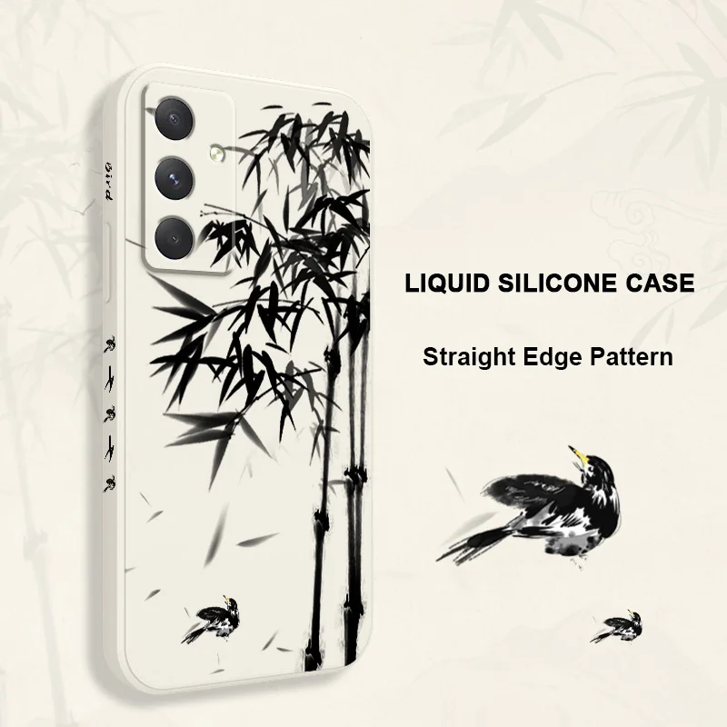 Eco-Friendly Bamboo Rhyme Phone Case - Stylish and Durable Protection