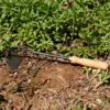 Garden Hoe Tool Wedding Gardening Steel Nonslip Handle Hand Hoe Weeder Hand Digger Cultivator for Farm Lawn Plants Yard Backyard 5
