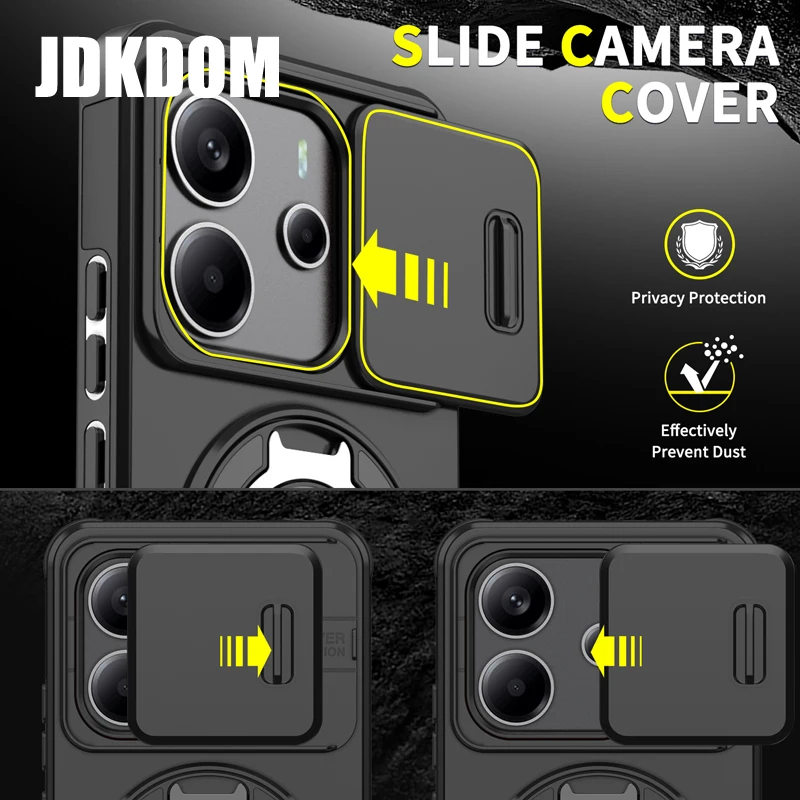 Shockproof Bracket Push Window Case