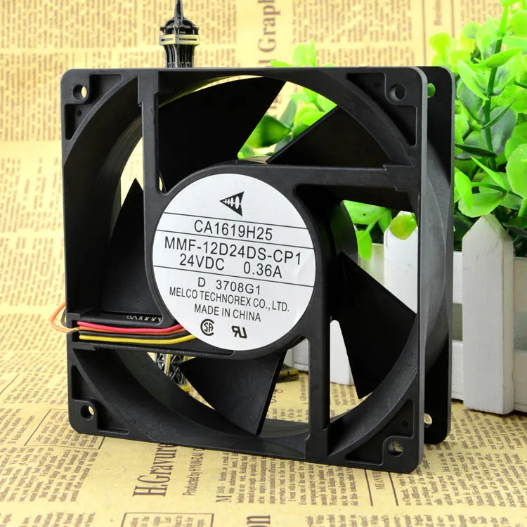 

F740 INVERTER FAN CA1619H25 MMF-12D24DS-CP1 24V 0.36A