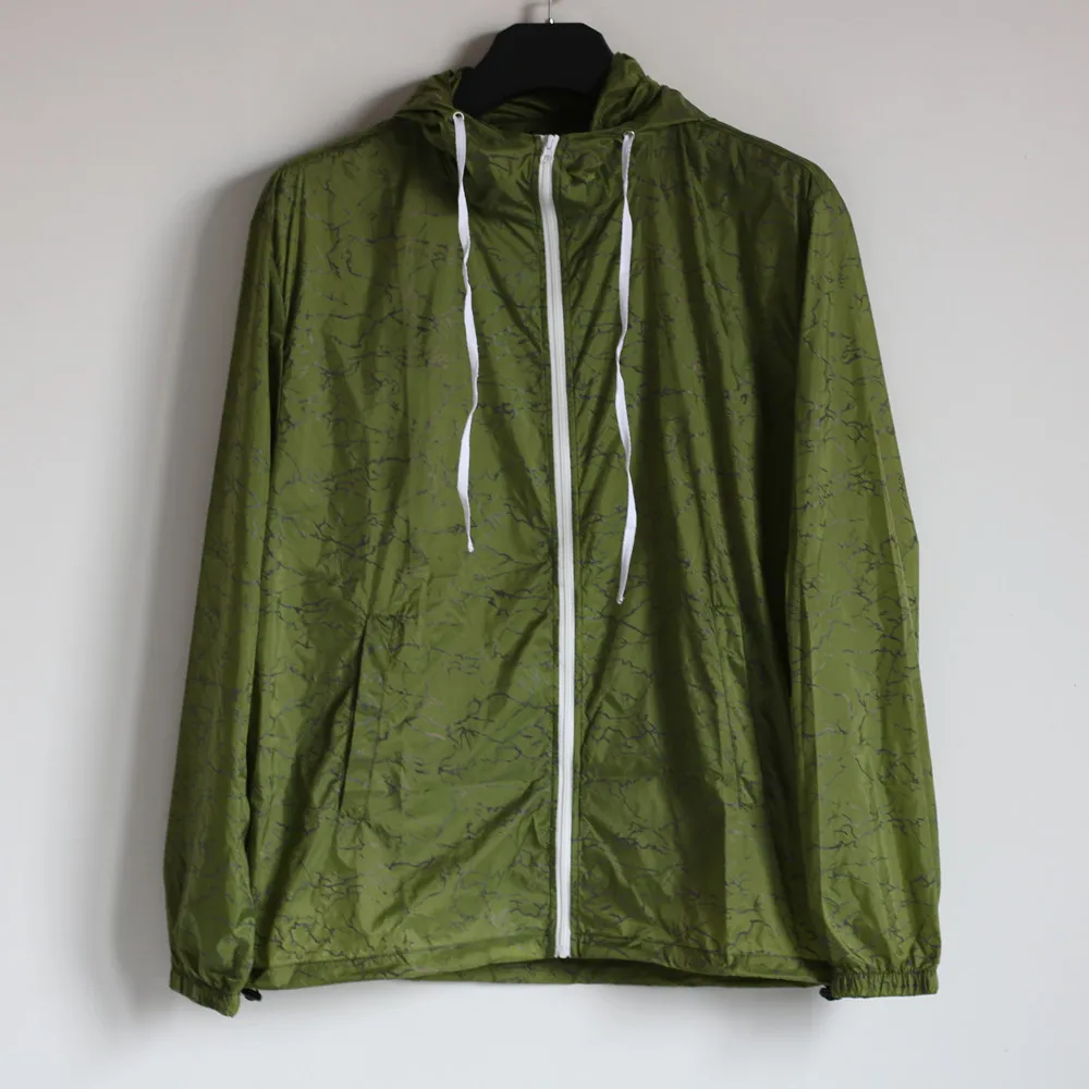 Holographic Reflective Hooded Windbreaker Jacket 32