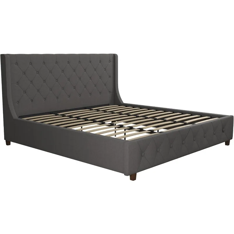 

Mercer Upholstered Platform Bed Frame, King