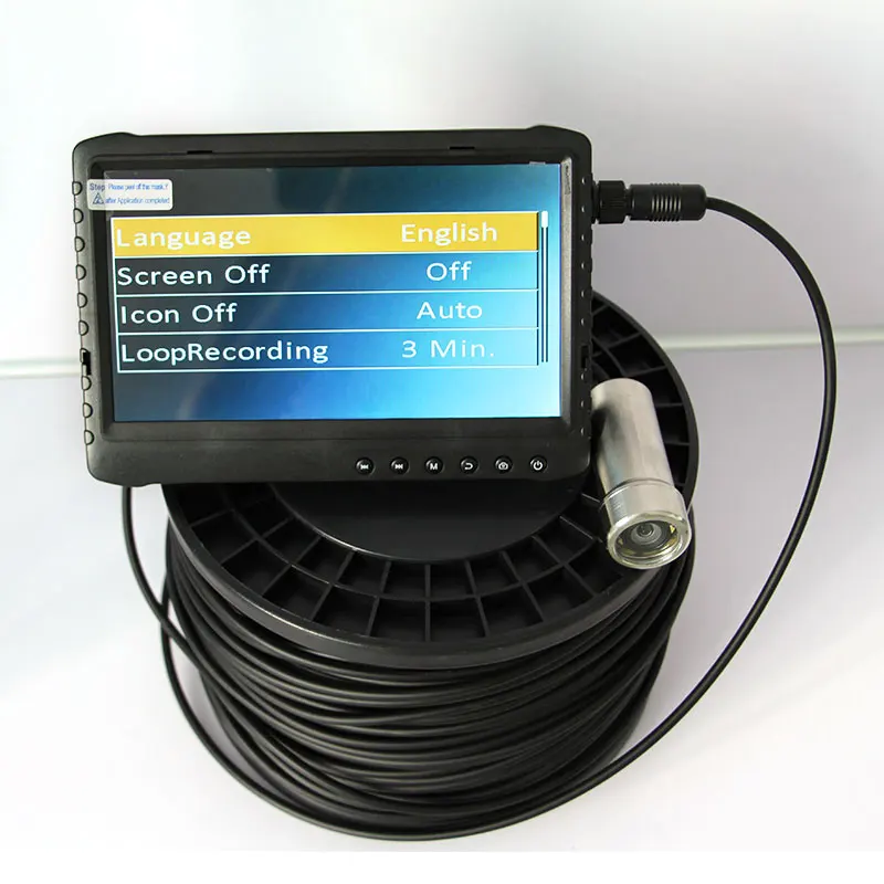 

Наружная камера видеонаблюдения 1080P, подводная инспекционная видеокамера для трубопроводов, система наблюдения с ночным видением, индивидуальный логотип Ce 120 градусов