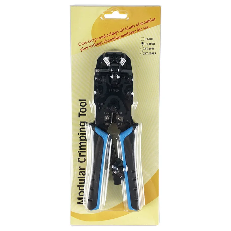 Ferramenta de Crimpagem do Fio do Lan de Rede Zoerax Alicerça do Crimper Conector Net Crimper Rj11 Rj12 Rj45 Rj50 8p 10p 6p 4c - Imagem 5