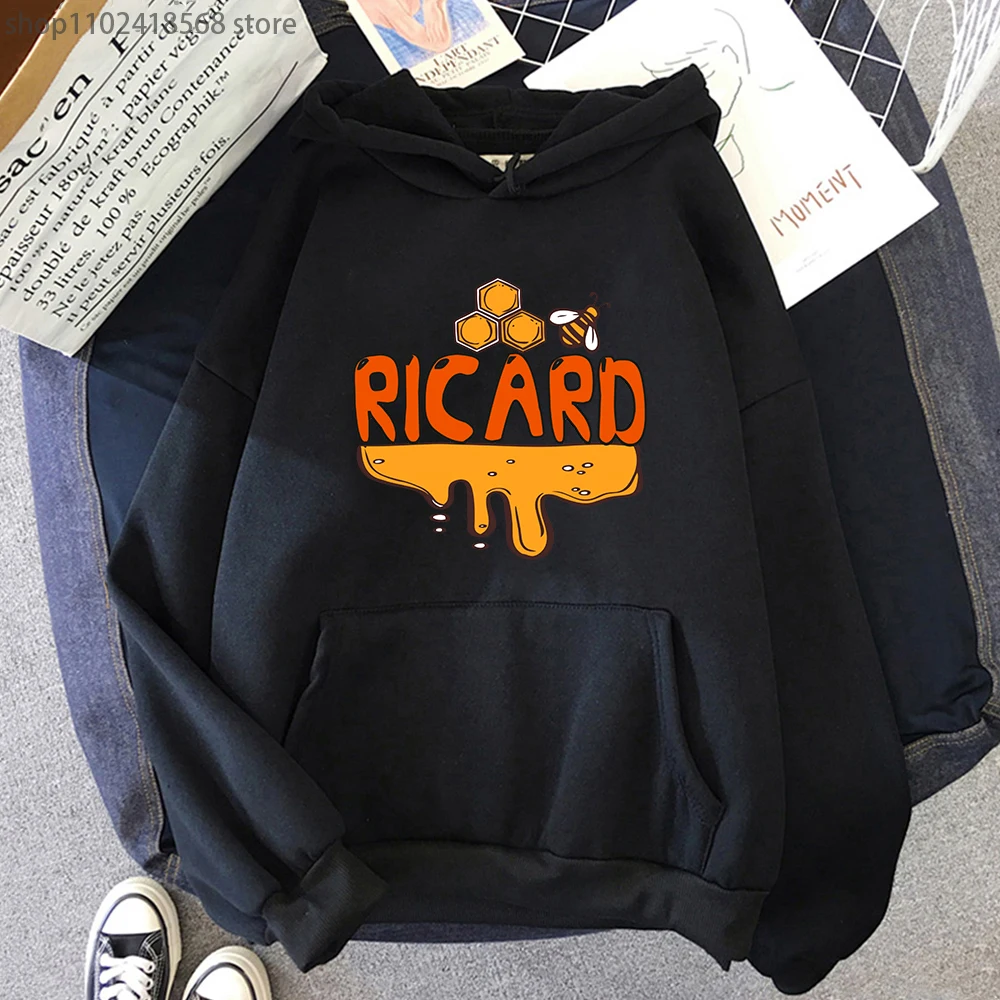 

Honey Ricard Bucket-hats Hoodies Men Aesthetic Men's Sweatshirt Y2k Sudaderas Female Clothing Winter Clothes Women Streetwear