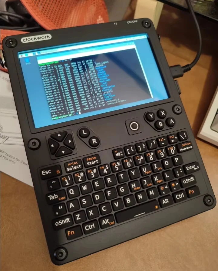 New 100% original uConsole clockwork kit available Raspberry Pi