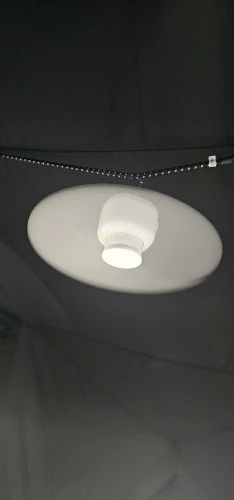 Portable Ceiling Fans Outdoor Camping Fan, Tent Ventilator Cooler Rechargeable Electric Fan, Remote Control LED Lighting 8000mAh photo review