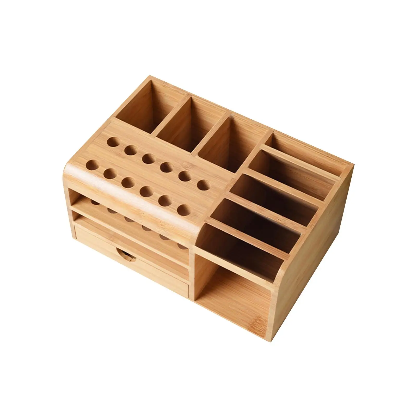 Artist Storage Supply with Drawers Multipurpose Free Standing Wooden  Desktop Storage Box for Pen Desk Home Storage Case - AliExpress