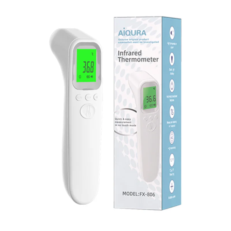 Digital Thermometer Digital Forehead Thermometer Electronic Contactless Clinical Accuracy Non-contact Body Temperature Meter Fever For Adult Child
