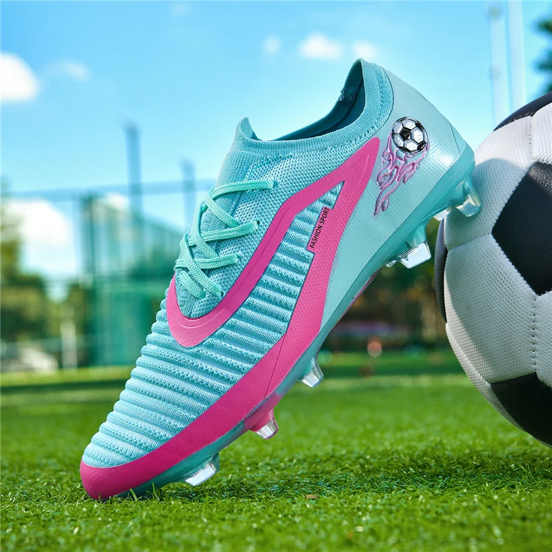 Elite Performance Men's Soccer Cleats - Non-Slip Outdoor Football Boots for Optimal Comfort and Breathability