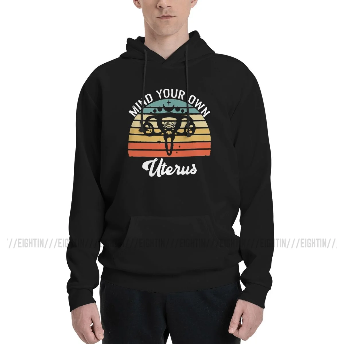 

My Body My Right My Choice Fashion Sweatshirt Men WomenFeminist Duffle Uterus Pro Choice Oversized Hoodies Winter Pullovers