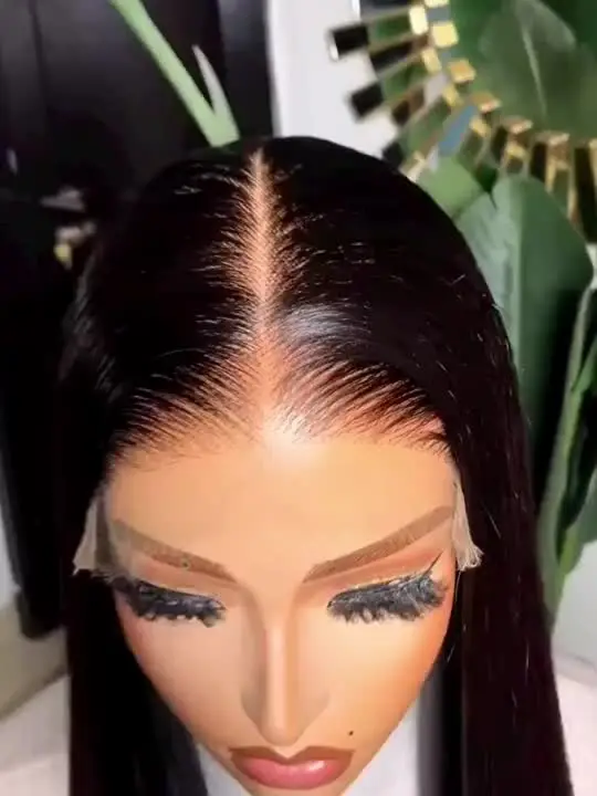 40 42 Inch Straight Human Hair Wigs 13x4 13x6 HD Lace Frontal Wigs For Women Glueless Bone Straight Lace Front Human Hair Wigs