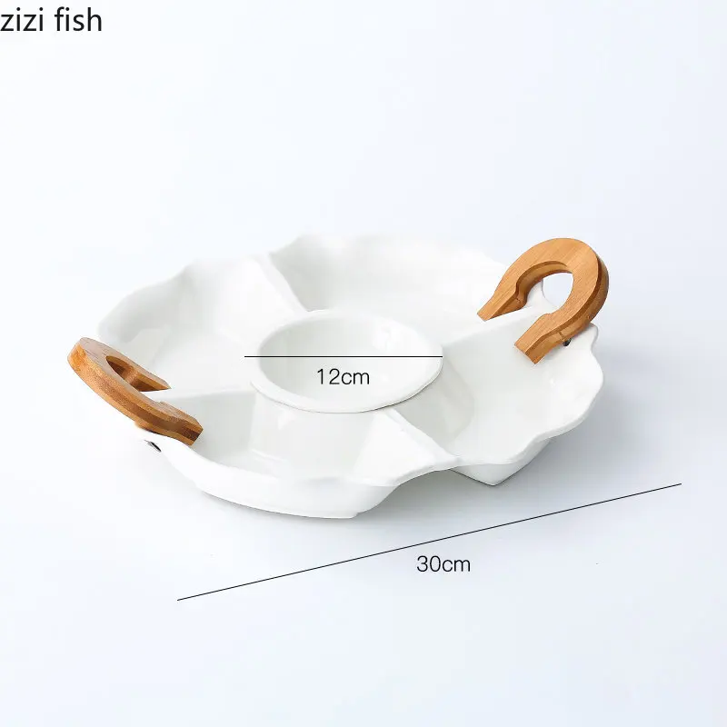 طبق متعدد الأقسام