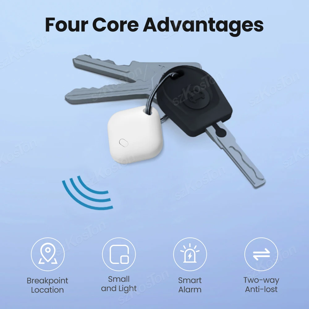 Pets GPS Tracker Bluetooth itag Apple Find My APP Anti Lost Device Cats Dog Tracker Car Key Kids GPS Mini Locator
