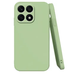 Durable Shockproof Silicone Bumper Case Cover for Honor X8A(4G) (Green)