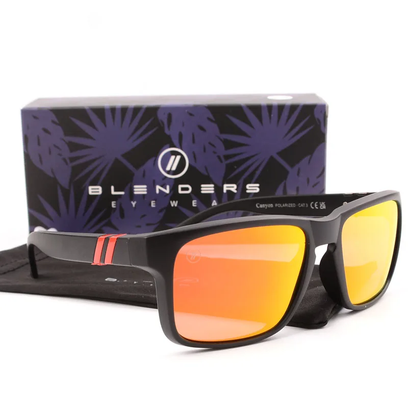 Blender Vintage Square Polarized Sunglasses 5