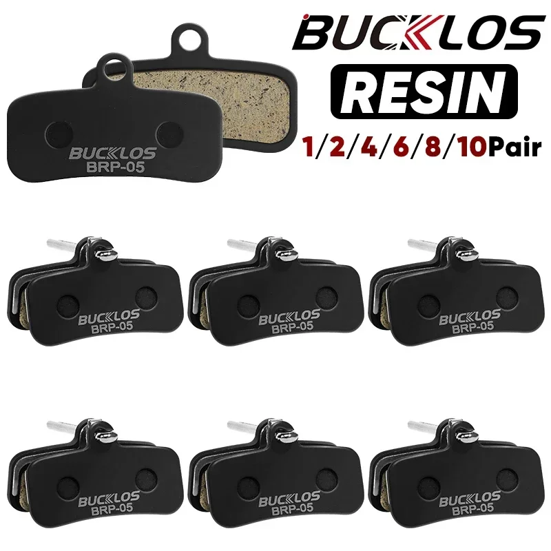 BUCKLOS Resin Disc Brake Pad For SHIMANO D02S Wear-resistant Hydraulic Brake Pads MTB Brake Pads for N03A H03A Cycling Parts
