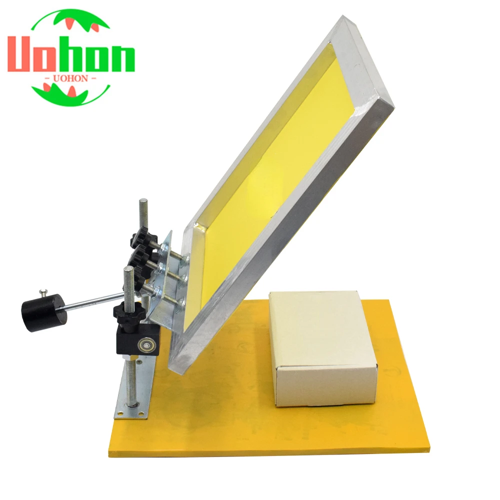 

Screen Frame Hinge Clamps 25cm Width Silk Screen Printing Machine Head Flat & Three Dimentional Silk Screen Printing DIY Fixture