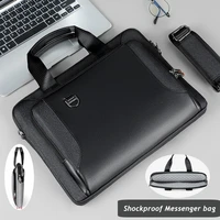Sac messager antichoc pour ordinateur portable 13.3,14,15.6,17.3 pouces, porte-documents pour homme et femme, étui à bandoulière pour ordinateur portable Macbook, livraison directe 1