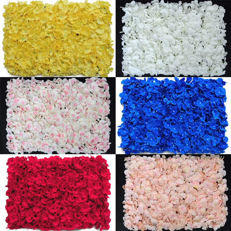 

Artificial Flower Wall Wedding Accessories Hydrangea Row Window Decoration Wall Decoration Hydrangea Row Christmas Decoration