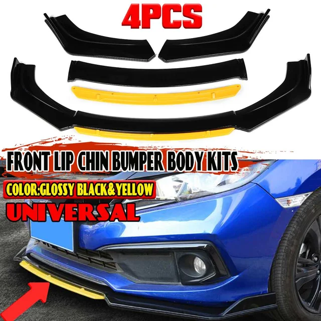 Neue Frontschürze Lippe Kinn Bumper Spoiler Lip Body Kits Splitter  Universal Für Ford FOCUS Für Chery Tiggo8 Tiggo7 Für skoda Karoq -  AliExpress