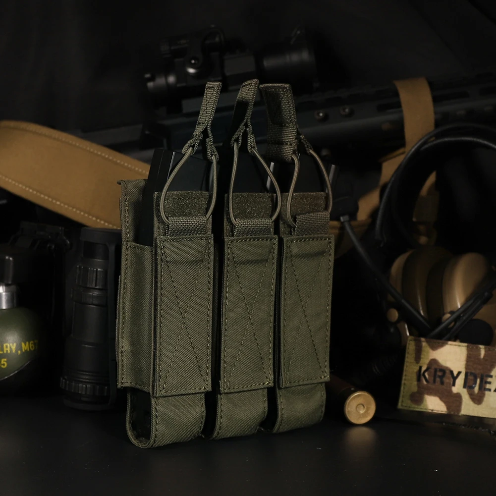 トリプルマガジンポーチ KRYDEX MP5 MP7 KRISS トリプルマガジンポーチ戦術モジュラー