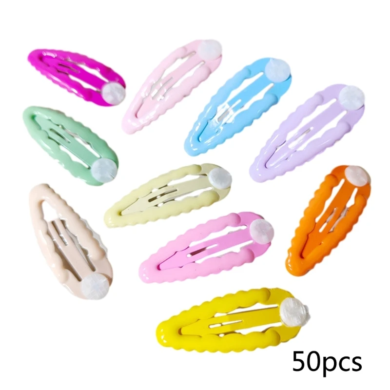 

50pcs Practical DIY Hairpin Girls Taking Photo Hairpin Ponytail Bangs Hair Clip