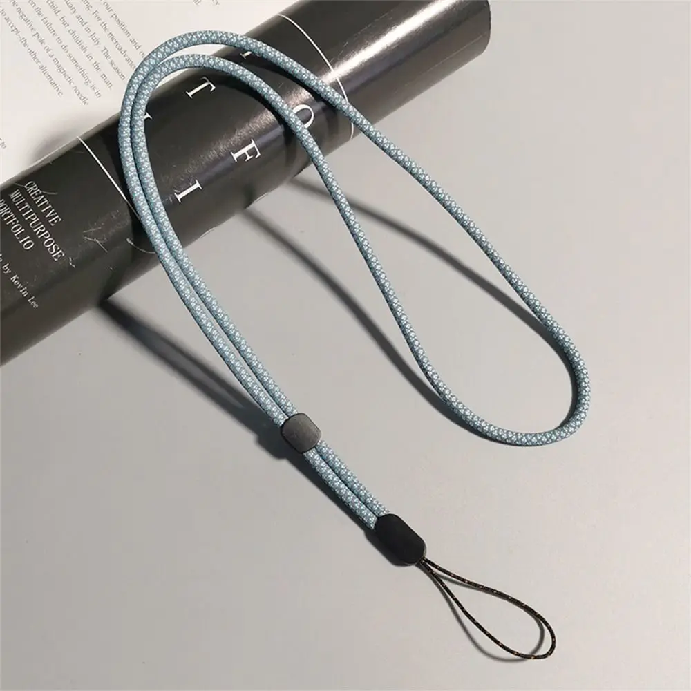 Adjustable Nylon Cell Phone Lanyard with Key Strap