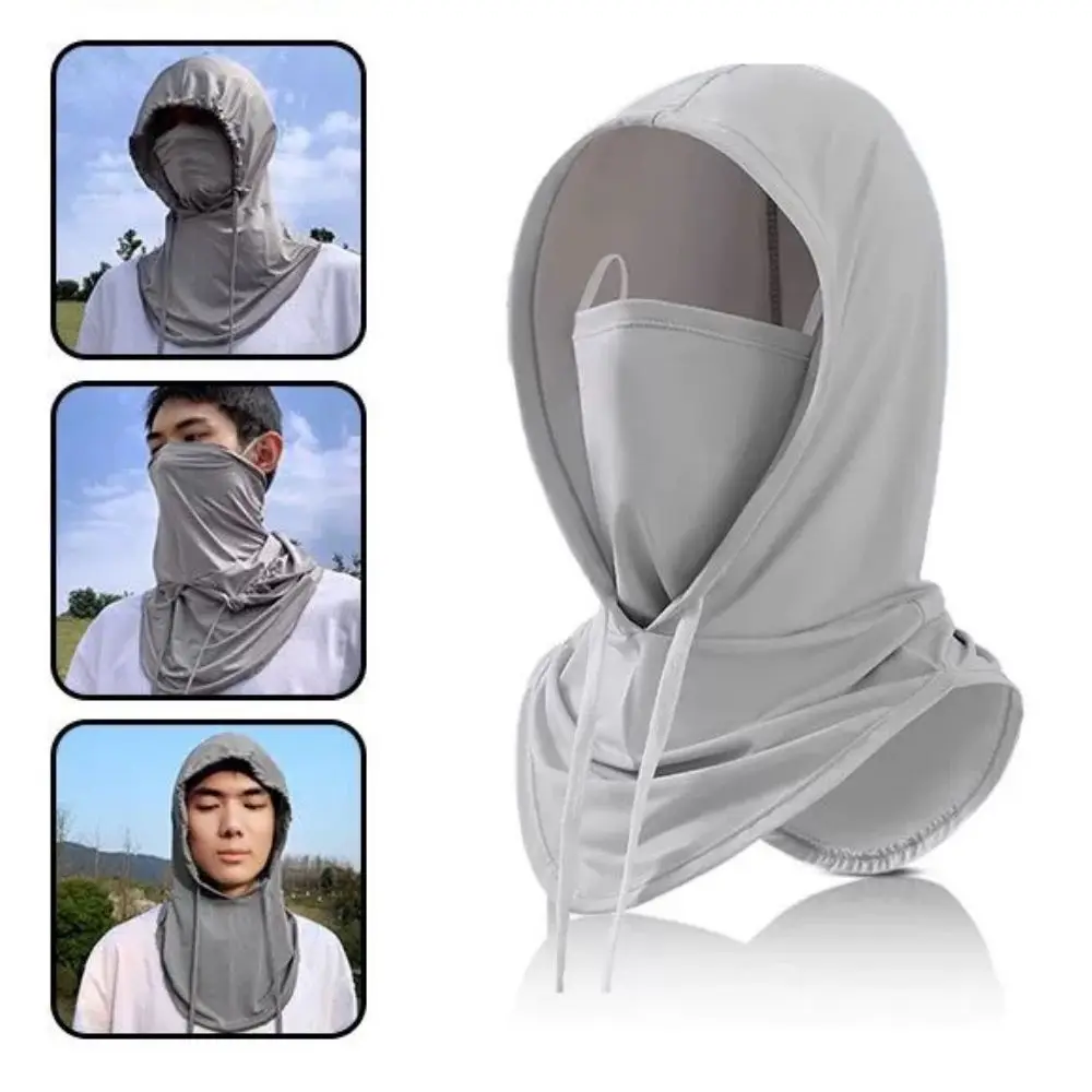 Face Masks Sun Protection Face Covering Scarf Mens Shop Ice Silk