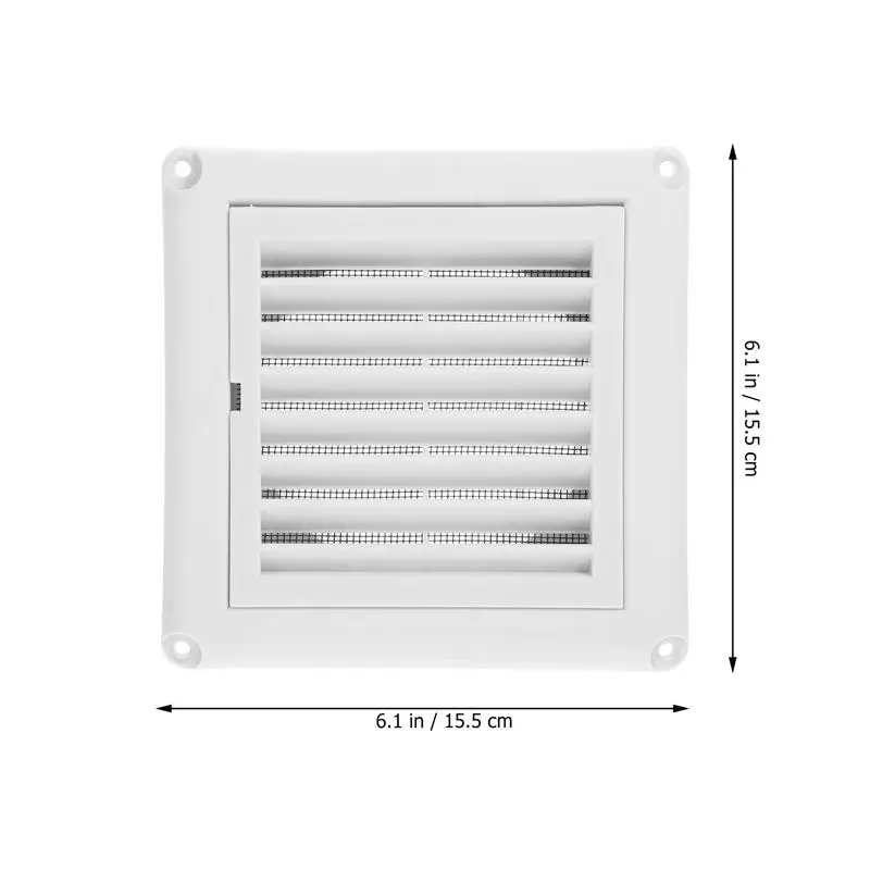 Air vent grille 100/150mm air vent grille ventilation grille air vent cover ducting ventilation cover Ventilation Cover Wall Ceiling Mounted Vent Insect Screen Mesh For Bathroom Office Home