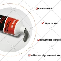 1PC High Temperature Sealant Car Exhaust Pipe Tailpipe Muffler Motorcycle Repair Auto Repair Tool Paste Glue Automotive Metal 2