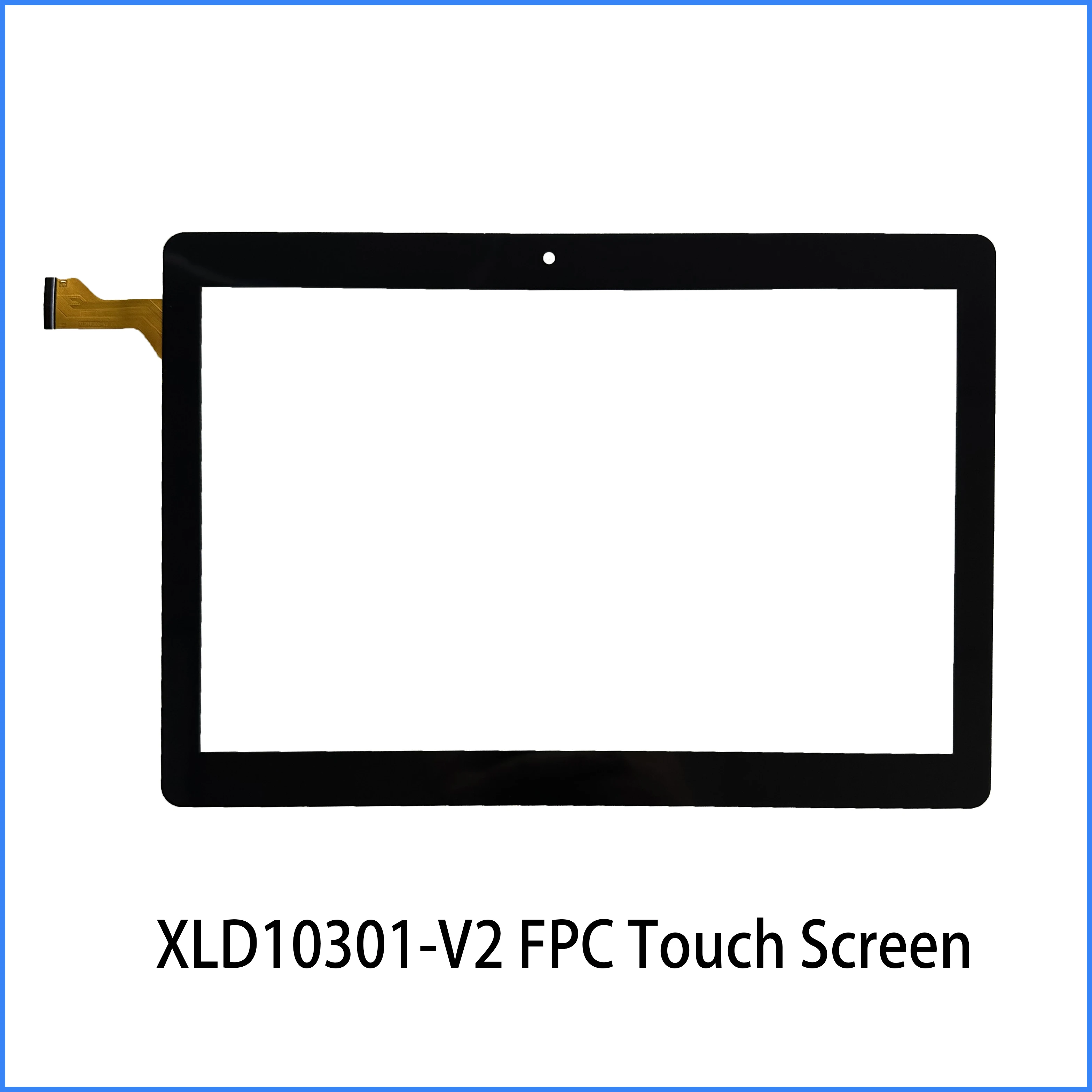 

10.1 Inch 51 PIN P/N XLD10301-V2 FPC Tablet External Capacitive Touch Screen Digitizer Sensor Replacement Multitouch Pad Panel