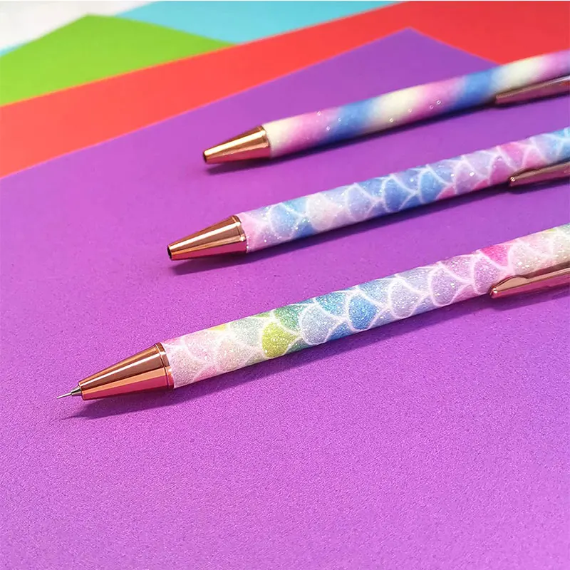 Glitter Air Release Weeding Tool Pin Pen Vinyl Installation, Anti-Slip Weeding Pen for Vinyl, Retractable Vinyl