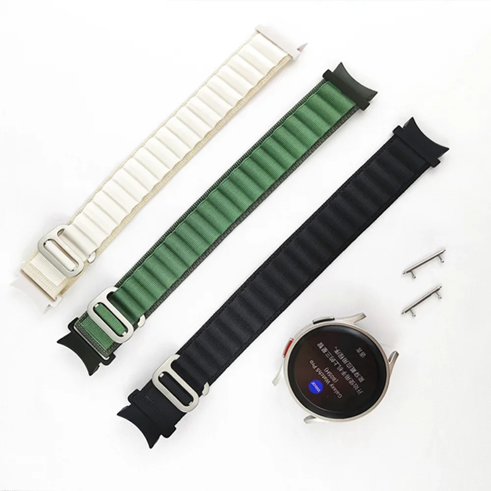 Alpine Loop Nylon Sport Band with G-hook Closure - No-Gap Design