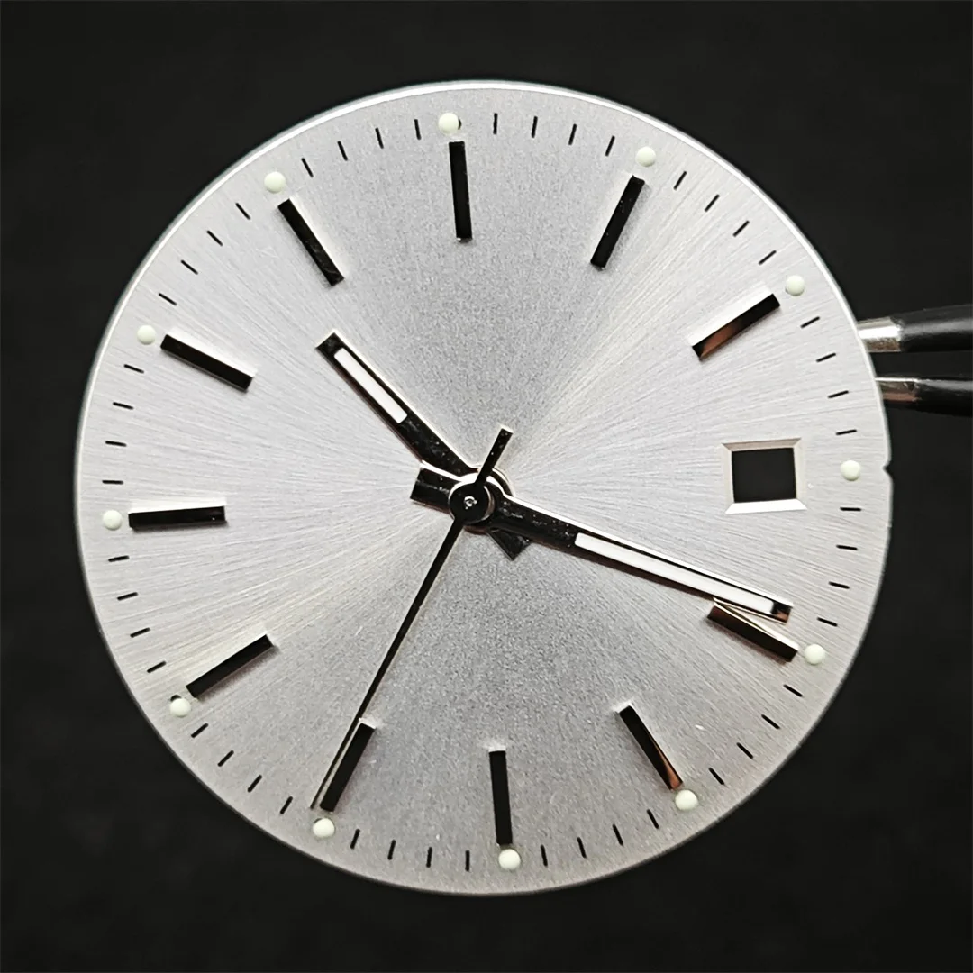 29mm Watch Dial Watch Hands Set Log Dial Green Luminous Faces Modified Accessories 8215 8200 2813 Movement watch dial accessories watch face accessories