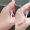 1/3 Pcs Crystal Silicone Lip Brush with Cover Soft Professional Lip Mask Balm Vaseline Smudge Lipstick Eyeshadow Applicator 3