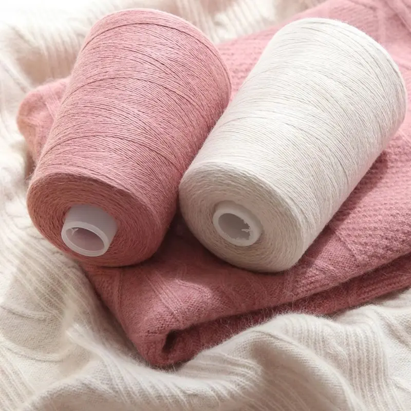 Filato Di Cashmere A Due Fili Tessuto A Macchina Lavorato A Mano Maglione Di Cashmere Medio Fine Vestibilità Di Lana Colore Confortevole Cashmere Bril