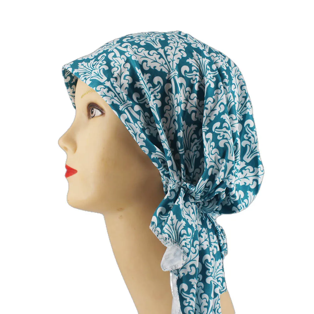 Neuer arabischer Hut für Frauen Turban warme Mützen Schädel im Freien Nahost Mode unter Hut Frauen muslimischen islamischen Wickel Kopftuch – Detail 6
