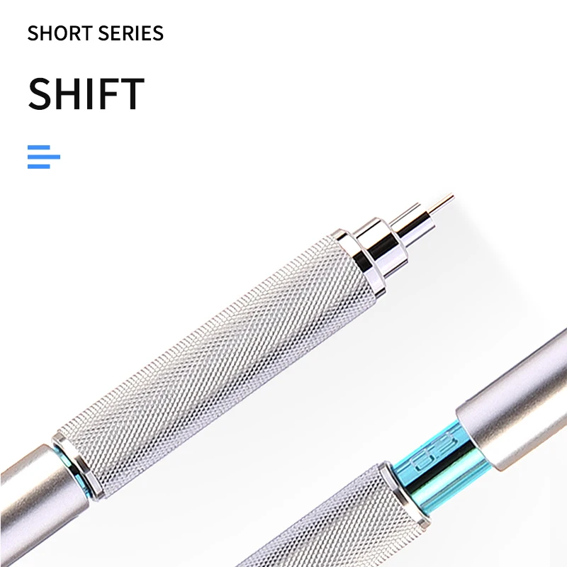 Japanese Stationery 1pcs UNI Metal Mechanical Pencil SHIFT 0.3/0.4/0.5/0.7/0.9MM Low Center of Gravity lapiseira profissional 4