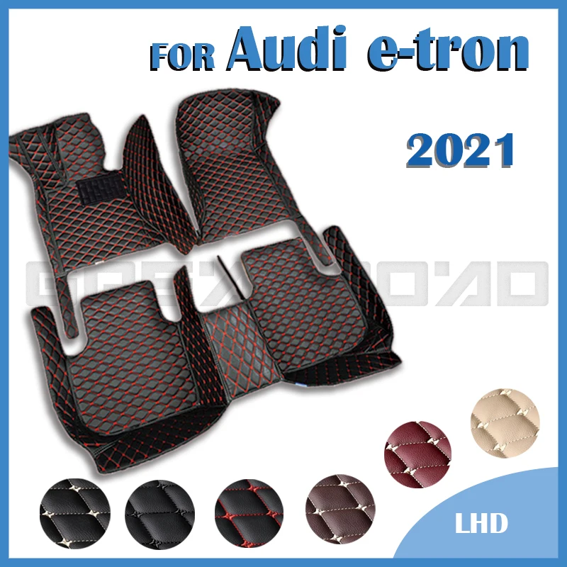 

Автомобильные коврики для Audi e-tron 2021, индивидуальные автомобильные накладки на ногу, аксессуары для интерьера