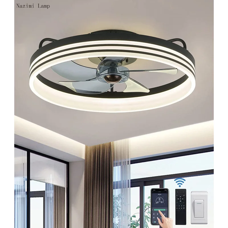 

Ceiling Fans Lighting Lamp Modern LED Lighting New Vintage Lamp for Dining Living Room Bedroom Electric Ventiladores De Techo