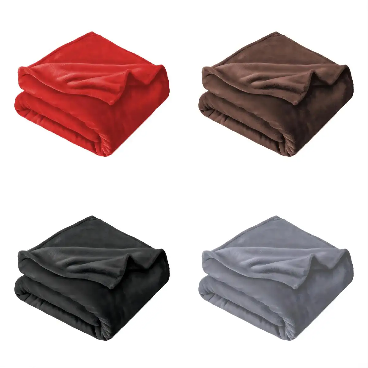 Pure color thick fleece blanket Farai fleece blanket bed sheet cover blanket,multi functional nap blanket pet blanket 5