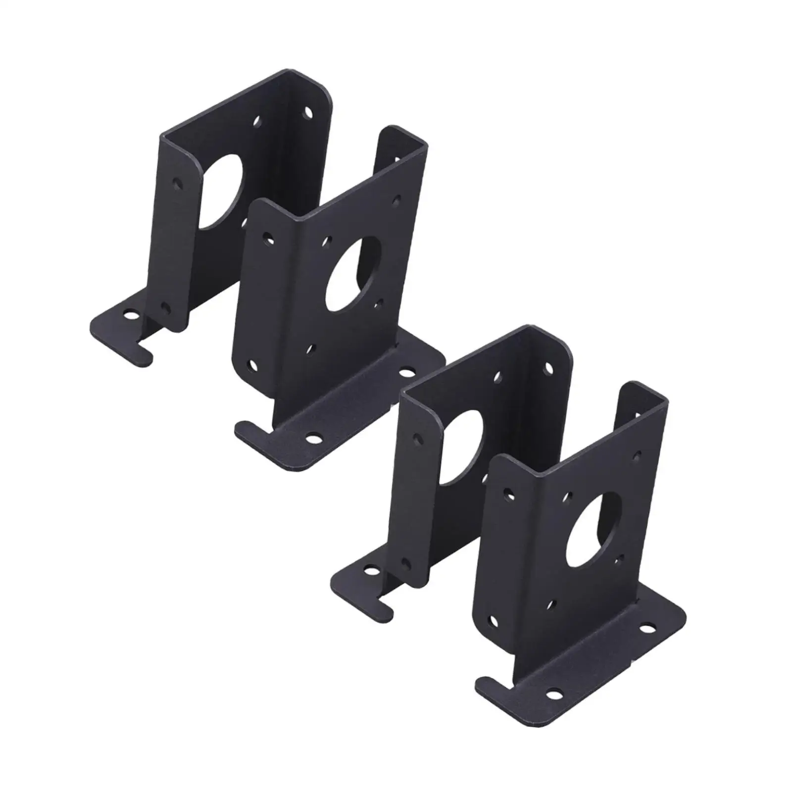 4Pcs Wood Fence Pergola Wood Fence Post Anchor Base Home Outdoor Adjustable