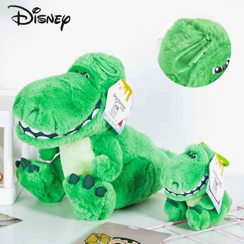 

Hot Anime Disney Toy Story 3 Rex The Green Dinosaur Cartoon Soft Plush Stuffed Doll Toys Hobbies Kawaii Birthday Presents Kids